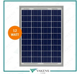 12 Watt Polikristal Güneş Paneli A Kalite Lexron 